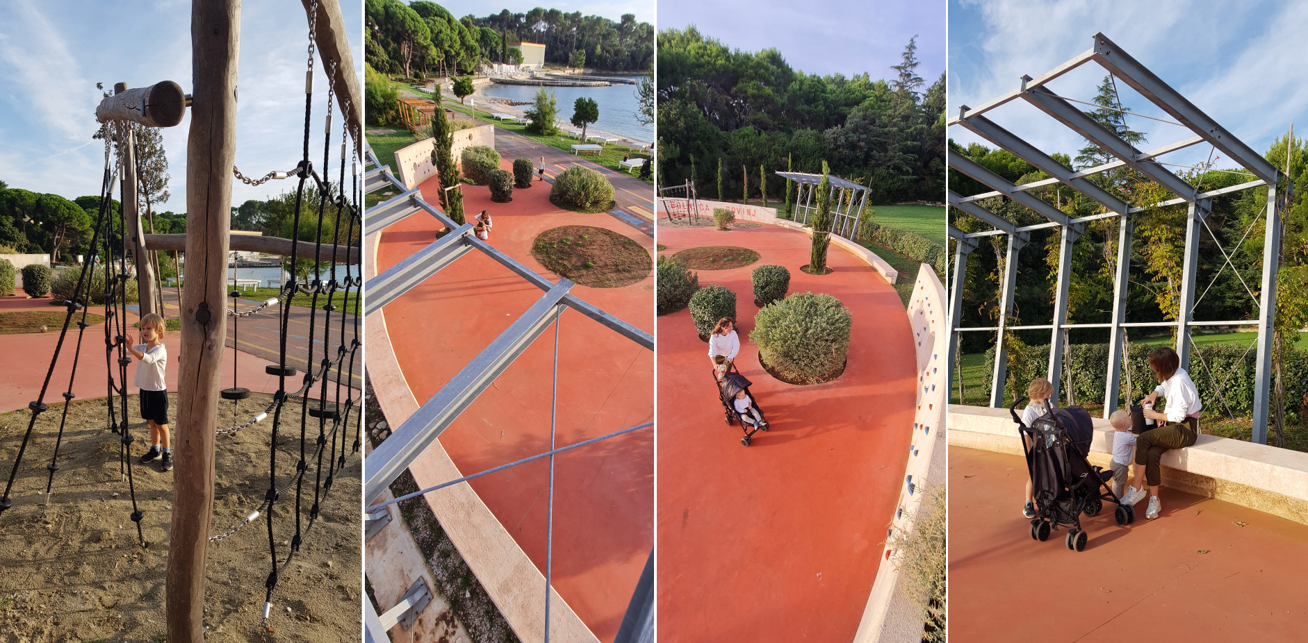 Park Area Design for Families at the Beach within the Martin Horvat Hospital Premises