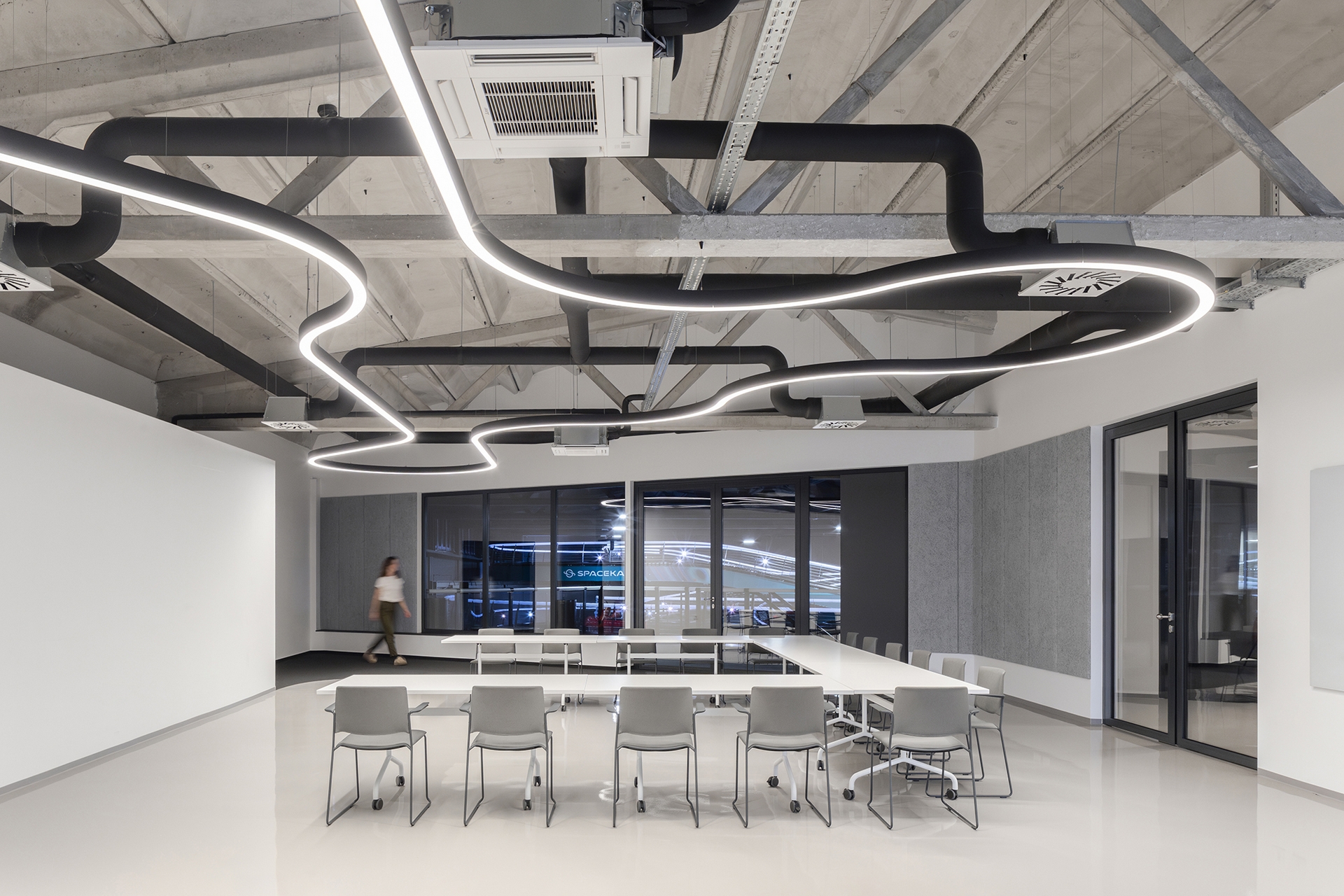 Renovation of a former industrial building into the new headquarters of Ensol 360, d.o.o.